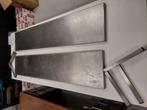 2 roestvrijstalen planken, Zakelijke goederen, Horeca | Meubilair en Inrichting, Ophalen