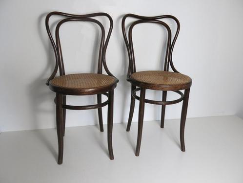 Een paar stoelen Kohn J&J Jacob Jozef stijl Thonet, Antiek en Kunst, Antiek | Meubels | Stoelen en Sofa's, Ophalen