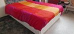 Ikea Nordli 140*200 bedframe met 6 opbergladen, Ophalen, Wit, Tweepersoons, 140 cm