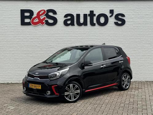 Kia Picanto 1.0 T-GDI GT-Line Leder Carplay Camera Cruise Na, Auto's, Kia, Bedrijf, Picanto, ABS, Airbags, Boordcomputer, Climate control