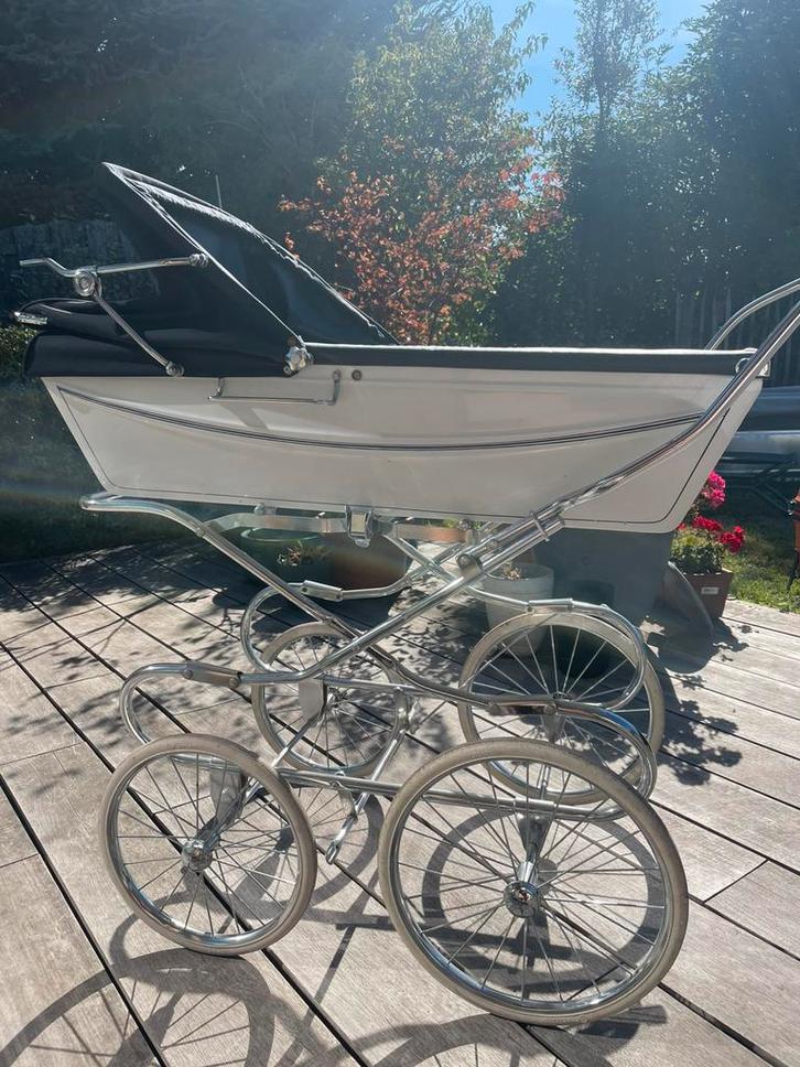 Silvercros vintage koets, Kinderen en Baby's, Kinderwagens en Combinaties, Gebruikt, Ophalen