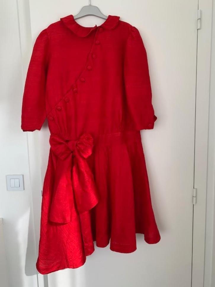 Gelegenheidskleed, Kleding | Dames, Gelegenheidskleding, Zo goed als nieuw, Cocktailjurk, Maat 36 (S), Rood, Ophalen of Verzenden