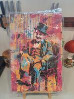 CHARLIE CHAPLIN STREET ART, Antiek en Kunst, Ophalen