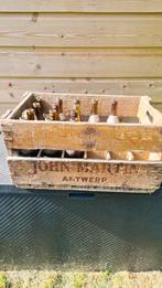 Houten krat John Martin's, Ophalen, Gebruikt, Flesje(s), Overige merken