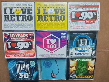 CD * DANCE - TRANCE - RETRO - CLUB ... * 20 € PER CD BOX beschikbaar voor biedingen