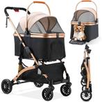 Hondenbuggy NIEUW! 3 in 1 SUPER HANDIG BAK KAN ER AF  !!, Dieren en Toebehoren, Ophalen of Verzenden, Zo goed als nieuw