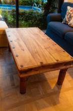 Oud grenen salon tafel, Antiek en Kunst, Ophalen