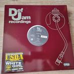 Maxi 12" U.S.D.A. – White Girl / Check (witte vinyl), Gebruikt, Maxi-single, Ophalen of Verzenden, 12 inch