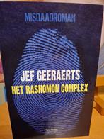 Het rashomon complex Jef Geeraerts 330pagina's, Gelezen, België, Ophalen of Verzenden, Jef Geeraerts