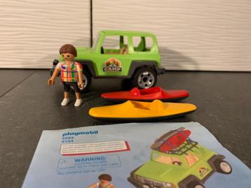 BXL Playmobil Summer Fun 6889 Voiture Camp avec kayaks