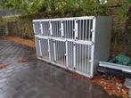 Wand met benches in aluminium en inox, Dieren en Toebehoren, Ophalen, Zo goed als nieuw