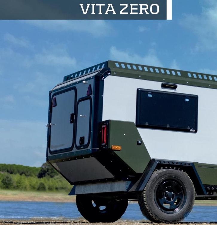 💧* OFF-Road Compact Caravan | VCAMP 💧, Caravans en Kamperen, Caravans, Bedrijf, tot en met 3, 500 - 750 kg, Overige, Overige merken