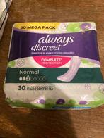 1 x 30 serviettes toujours discrètes (normales), Enlèvement, Neuf