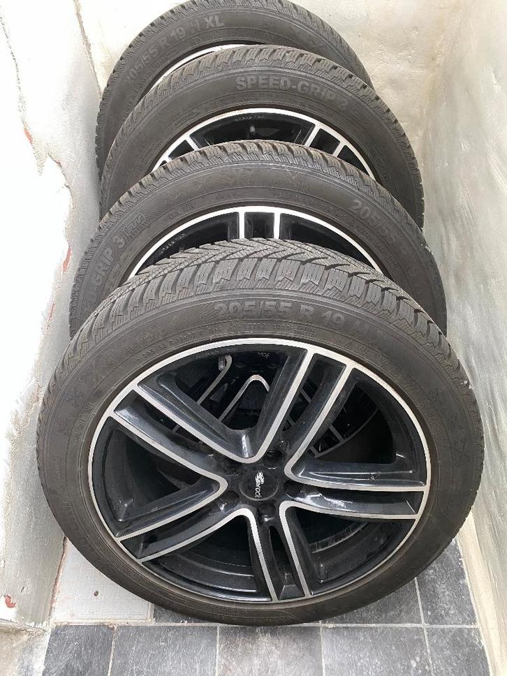 19" winterkit Peugeot 3008/5008/508, enz - Zo goed als nieuw, Auto-onderdelen, Banden en Velgen, Banden en Velgen, Winterbanden