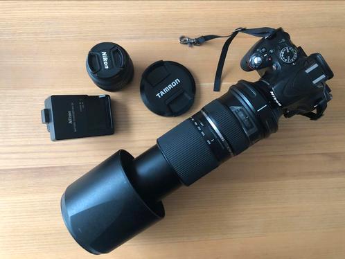 Nikon D5100, Tamron sp 150-600mm,  nikon dx 18-55mm, Audio, Tv en Foto, Foto | Lenzen en Objectieven, Gebruikt, Telelens, Zoom