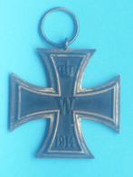 Croix de fer allemande de 2ème classe 1914 Eisernes Kreuz, Landmacht, Lintje, Medaille of Wings, Verzenden
