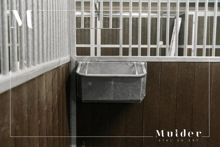 Voerkbak verzinkt met morsstang | NIEUW | Paardenstal, Dieren en Toebehoren, Stalling en Weidegang, Opfok, Stalling, Weidegang