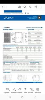 Zonnepanelen  van het merk JA solar., Doe-het-zelf en Bouw, Zonnepanelen en Toebehoren, Nieuw, Paneel, Ophalen of Verzenden, 200 wattpiek of meer