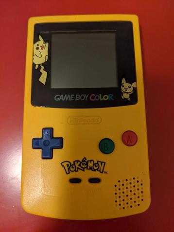 Game Boy Color Pikachu Edition Nintendo/Pokémon! TOPstaat!!! disponible aux enchères