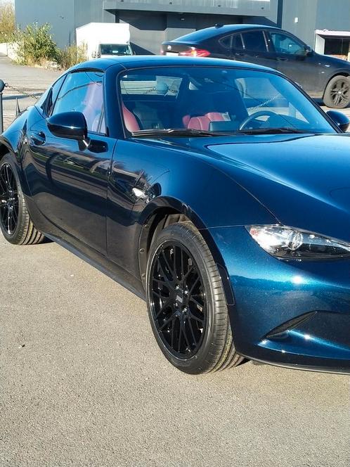 Prachtige MX5 ND RF 1.5 met zeer weinig kilometers, Auto's, Mazda, Particulier, Lederen bekleding, Zetelverwarming, Benzine, Cabriolet