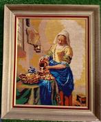 geborduurde schilderijen 3 stuks ook afzonderlijjk te koop, Antiek en Kunst, Ophalen