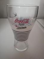 coca cola light glas Jean paul gaultier collectors item, Verzamelen, Ophalen of Verzenden, Zo goed als nieuw, Frisdrankglas