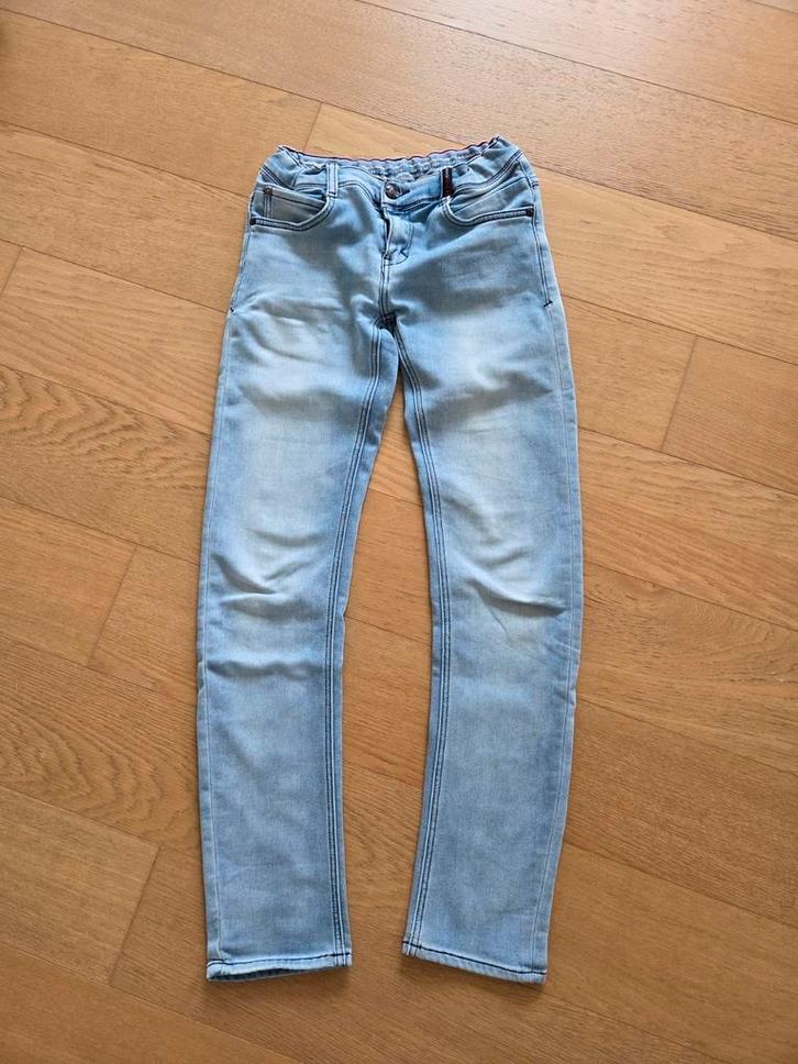 Blauwe lange broek retour maat 14 jaar, Kinderen en Baby's, Kinderkleding | Maat 164, Gebruikt, Jongen, Broek, Ophalen of Verzenden