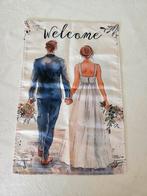 Tissu mariage BIENVENUE, Ophalen of Verzenden, Zo goed als nieuw