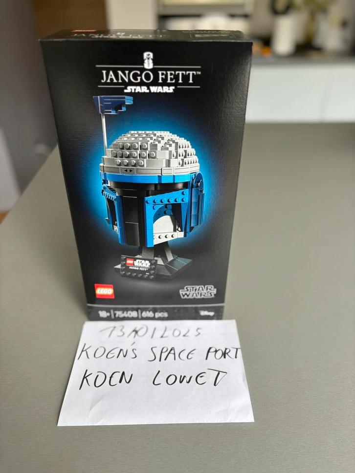Lego Star Wars 75408 Jango Fett’s Helm, Kinderen en Baby's, Speelgoed | Duplo en Lego, Nieuw, Lego, Complete set, Ophalen of Verzenden