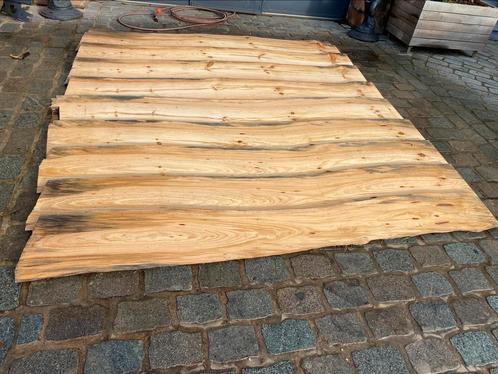 Schaaldelen/schorsplanken 250cm lang 2,5cm dik, Doe-het-zelf en Bouw, Hout en Planken, Nieuw, Plank, Grenen, 250 tot 300 cm, 25 tot 50 mm