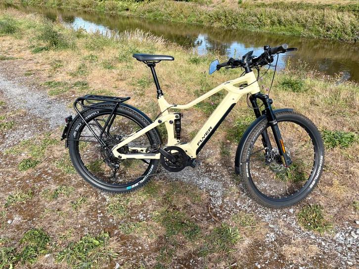 Flyer Goroc 3 6.50 HS 1285km L Bosch 45km/h, Fietsen en Brommers, Elektrische fietsen, Zo goed als nieuw, Overige merken, 55 tot 59 cm