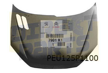 Peugeot 206 motorkap (te spuiten) Origineel! 7901K1, Auto-onderdelen, Carrosserie, Motorkap, Peugeot, Voor, Nieuw, Verzenden
