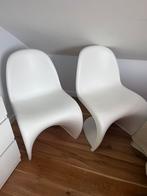 Vitra panton chair 2 stuks, Huis en Inrichting, Ophalen, Gebruikt, Wit, Twee