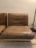 Lederen fauteuils en schelp uit de jaren 80, Ophalen, Leer