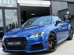 Audi TT TTS Roadster 2.0 TFSI Quattro 310CV TVA*BTW FULL OP., Gebruikt, 4 cilinders, Blauw, Leder