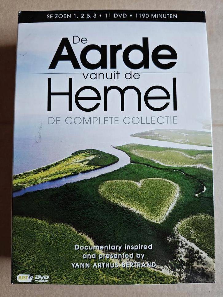De aarde vanuit de hemel - compleet- Arthus Bertrand, CD & DVD, DVD | Documentaires & Films pédagogiques, Comme neuf, Nature, Coffret