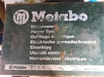 Boor (klop)? machine Metabo, Doe-het-zelf en Bouw, Gereedschap | Boormachines, Ophalen of Verzenden, Gebruikt