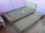 lit simple, 100 cm, Gris, Enlèvement, 200 cm