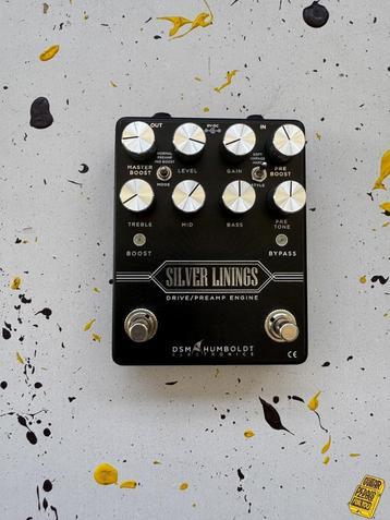 Transmetteur/préampli Silver Linings de DSM & Humboldt Elect, Musique & Instruments, Effets, Enlèvement ou Envoi, Comme neuf, Distortion, Overdrive ou Fuzz