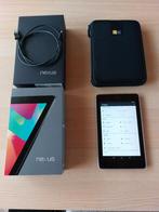 Asus Nexus 7 tablet 32 gb, nfc, met hoesje, kabel en doos., Computers en Software, Android Tablets, Ophalen of Verzenden, Gebruikt