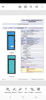 Reynaers aluminium met meerpuntsluiting, Ophalen, Nieuw, Aluminium