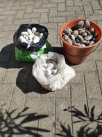 Witte sierkeien, Tuin en Terras, Ophalen, Zo goed als nieuw, Wit