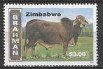 Zimbabwe 1997 - Yvert 366 - Races bovines au Zimbabwe (ST), Envoi, Zimbabwe, Affranchi