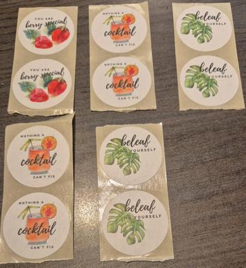 10 stickers #4 beschikbaar voor biedingen