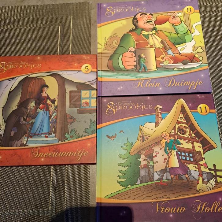 sprookjesboeken met voorlees CD, kies uit, Livres, Livres pour enfants | Jeunesse | Moins de 10 ans, Comme neuf, Contes (de fées)