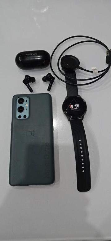 Gereserveerd - One plus 9 pro met smartwatch en oortjes, Télécoms, Enlèvement, Utilisé