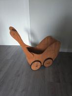 Kinderwagen poppenwagen hout, Ophalen, Gebruikt