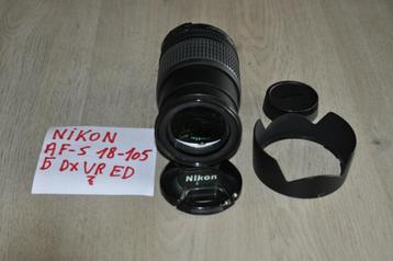 Nikon AF-S 18-105 G VR ED DX en parfait état