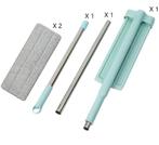 Brosse de nettoyage avec seau plissé + 2x microfibres vileda, Avec poignée, Enlèvement ou Envoi, Neuf, Aluminium