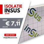 Isolatie Insus, Doe-het-zelf en Bouw, Isolatie en Afdichting, Nieuw, Muurisolatie, Ophalen of Verzenden, Hardschuim (Pir)